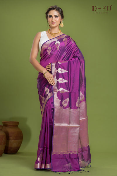 Designer Munga Silk Saree