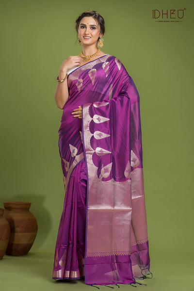 Designer Munga Silk Saree