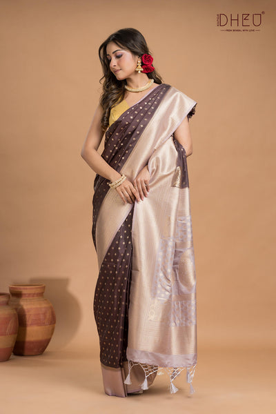 Semi Gorod Silk Saree
