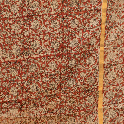 Exclusive Kalamkari Cotton Silk Saree