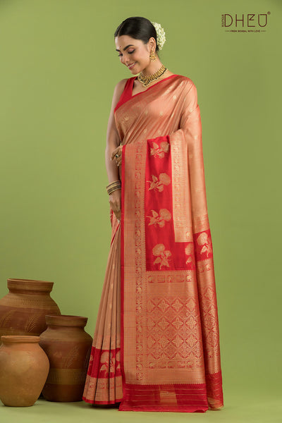 Designer Muga Silk Saree