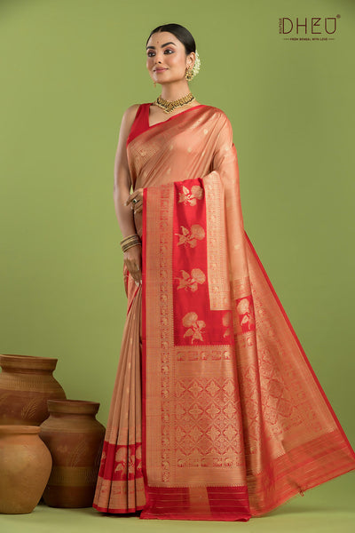 Designer Muga Silk Saree