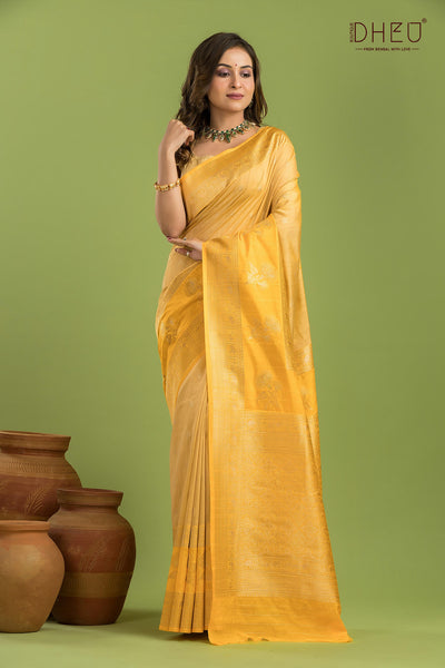 Designer Muga Silk Saree