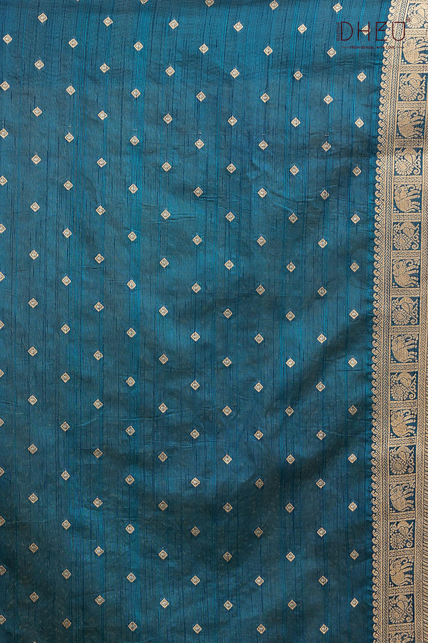 Designer Muga Silk Saree