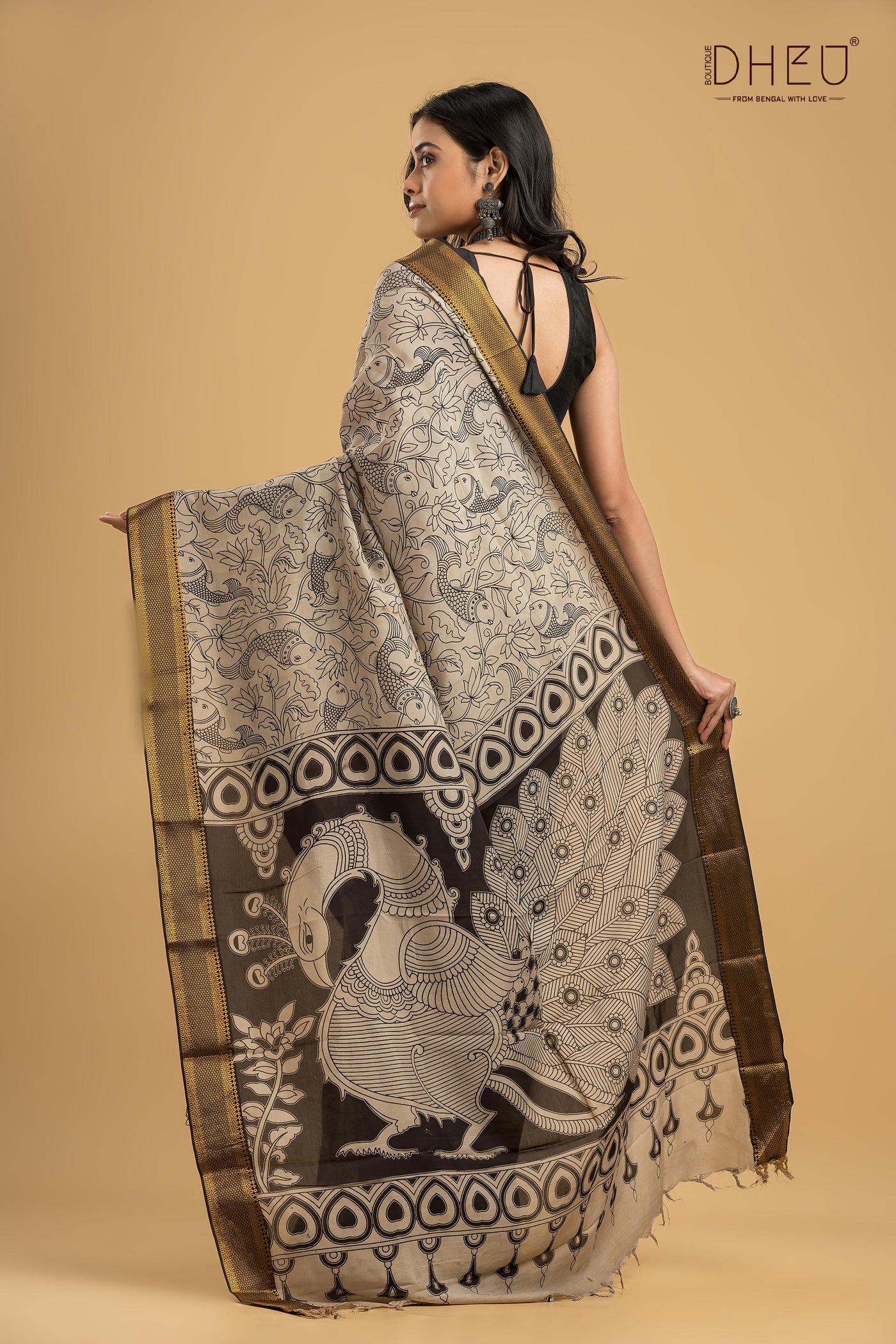 Exclusive Kalamkari Cotton Silk Saree