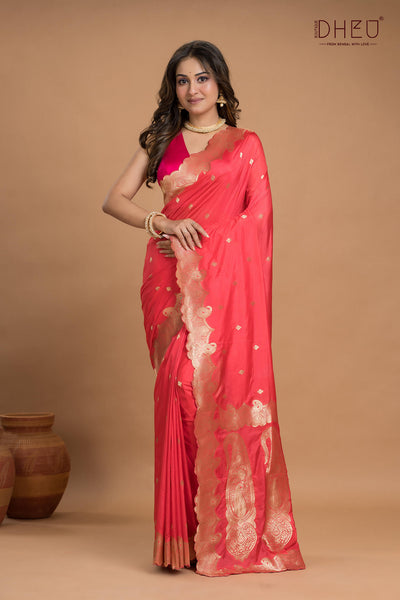 Designer Khaddi Silk Saree