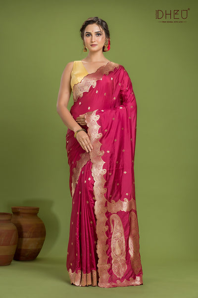 Designer Khaddi Silk Saree