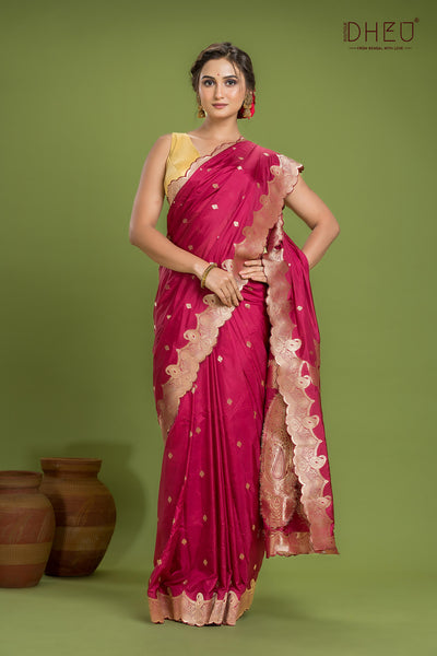 Designer Khaddi Silk Saree