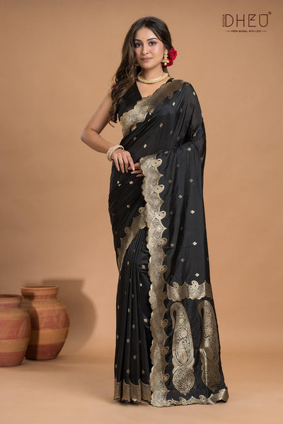 Designer Khaddi Silk Saree