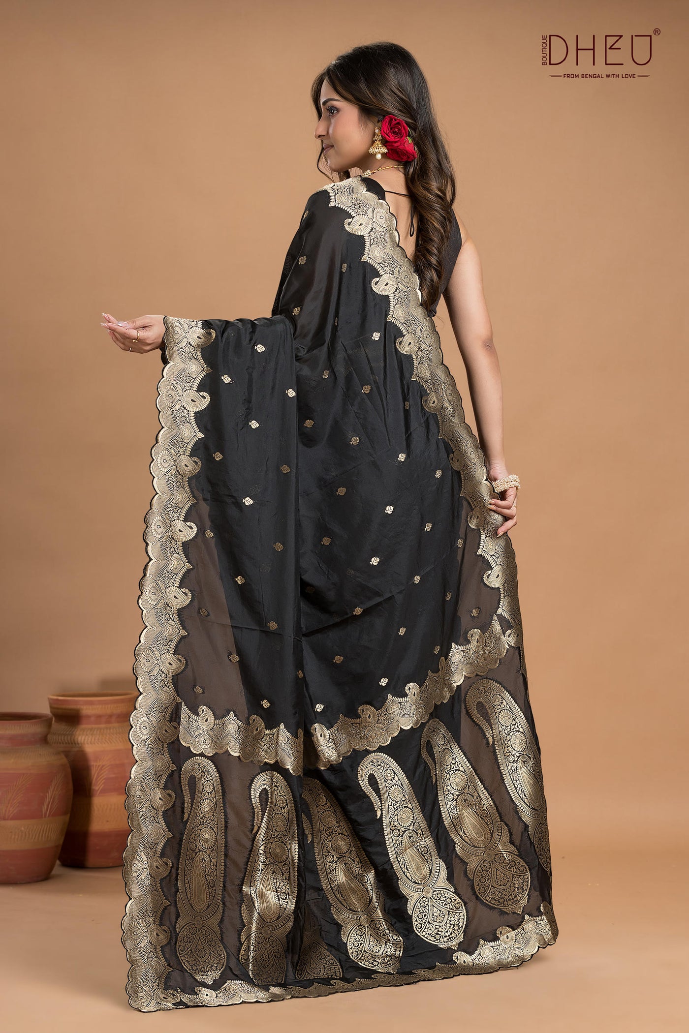 Designer Khaddi Silk Saree