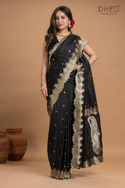 Designer Khaddi Silk Saree