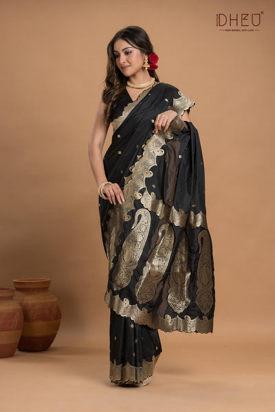 Designer Khaddi Silk Saree