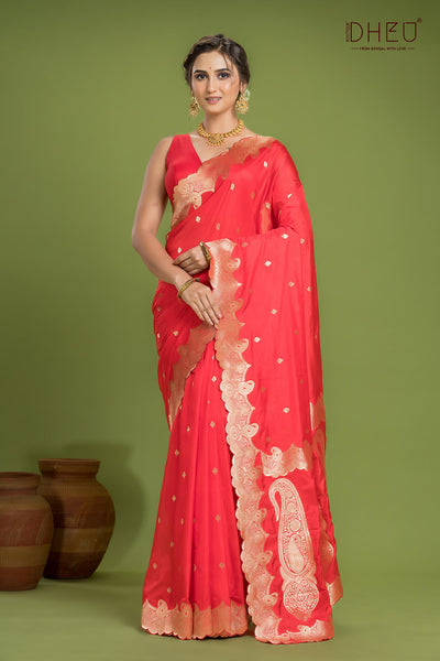 Designer Khaddi Silk Saree