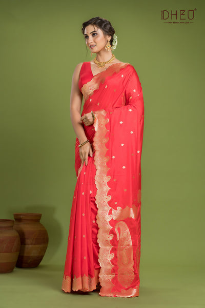 Designer Khaddi Silk Saree
