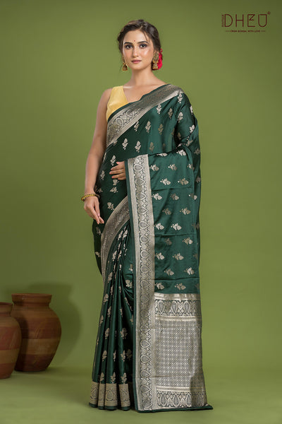 Designer Mashru Silk Saree
