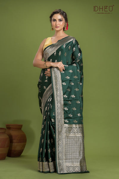 Designer Mashru Silk Saree