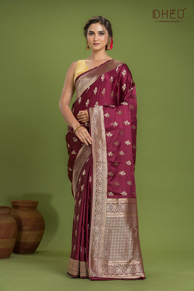 Designer Mashru Silk Saree
