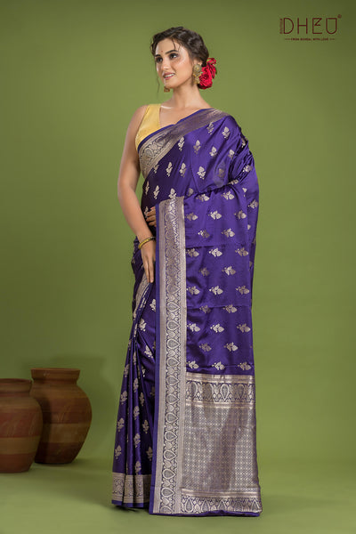 Designer Mashru Silk Saree