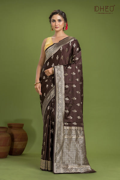 Designer Mashru Silk Saree