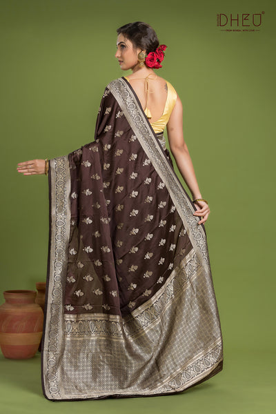 Designer Mashru Silk Saree