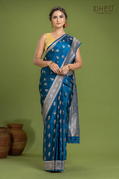 Designer Mashru Silk Saree