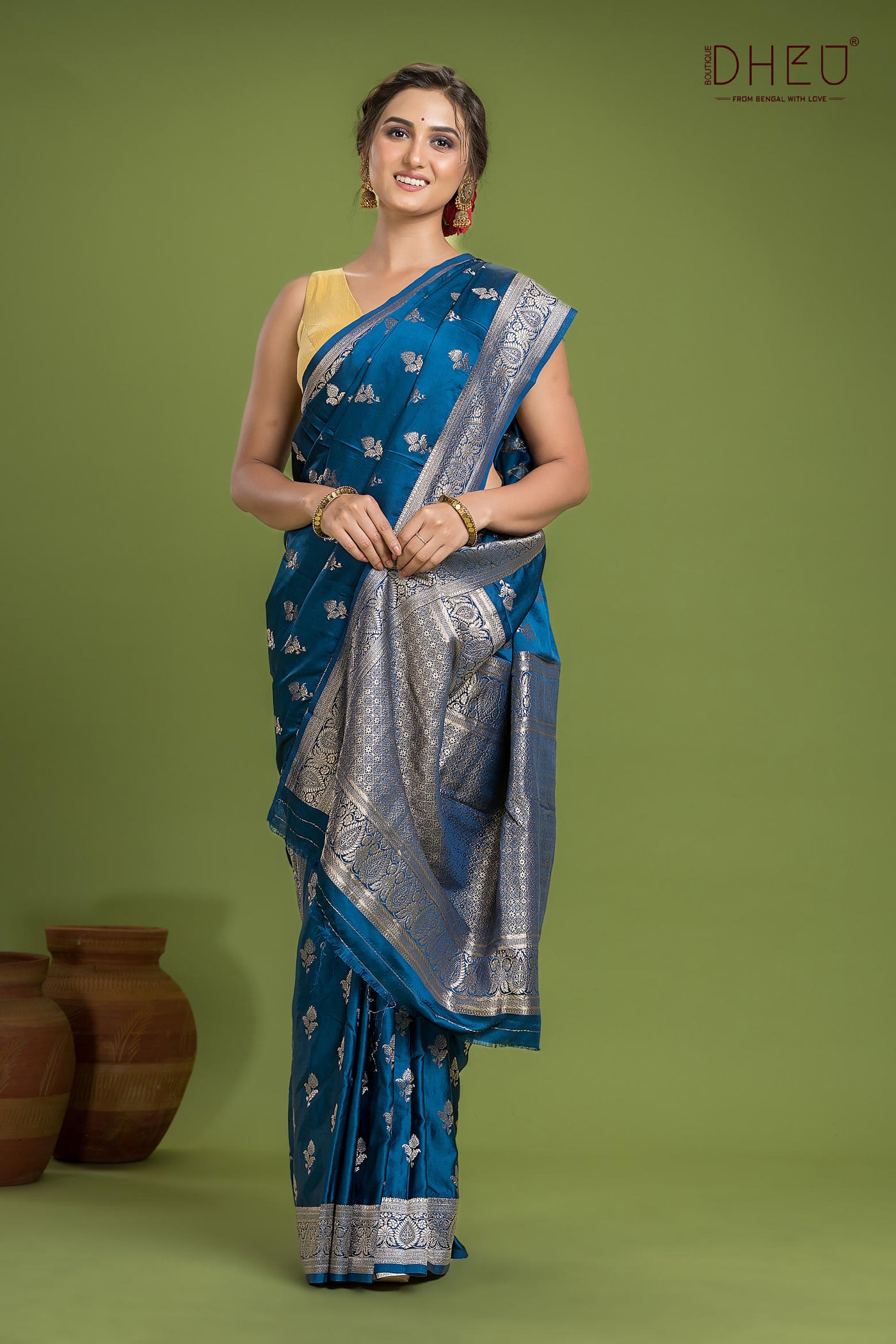 Designer Mashru Silk Saree