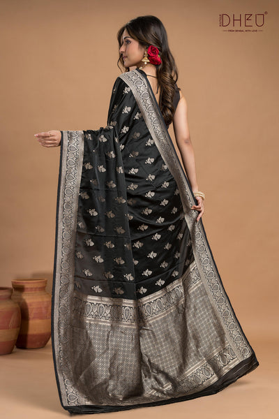 Designer Mashru Silk Saree