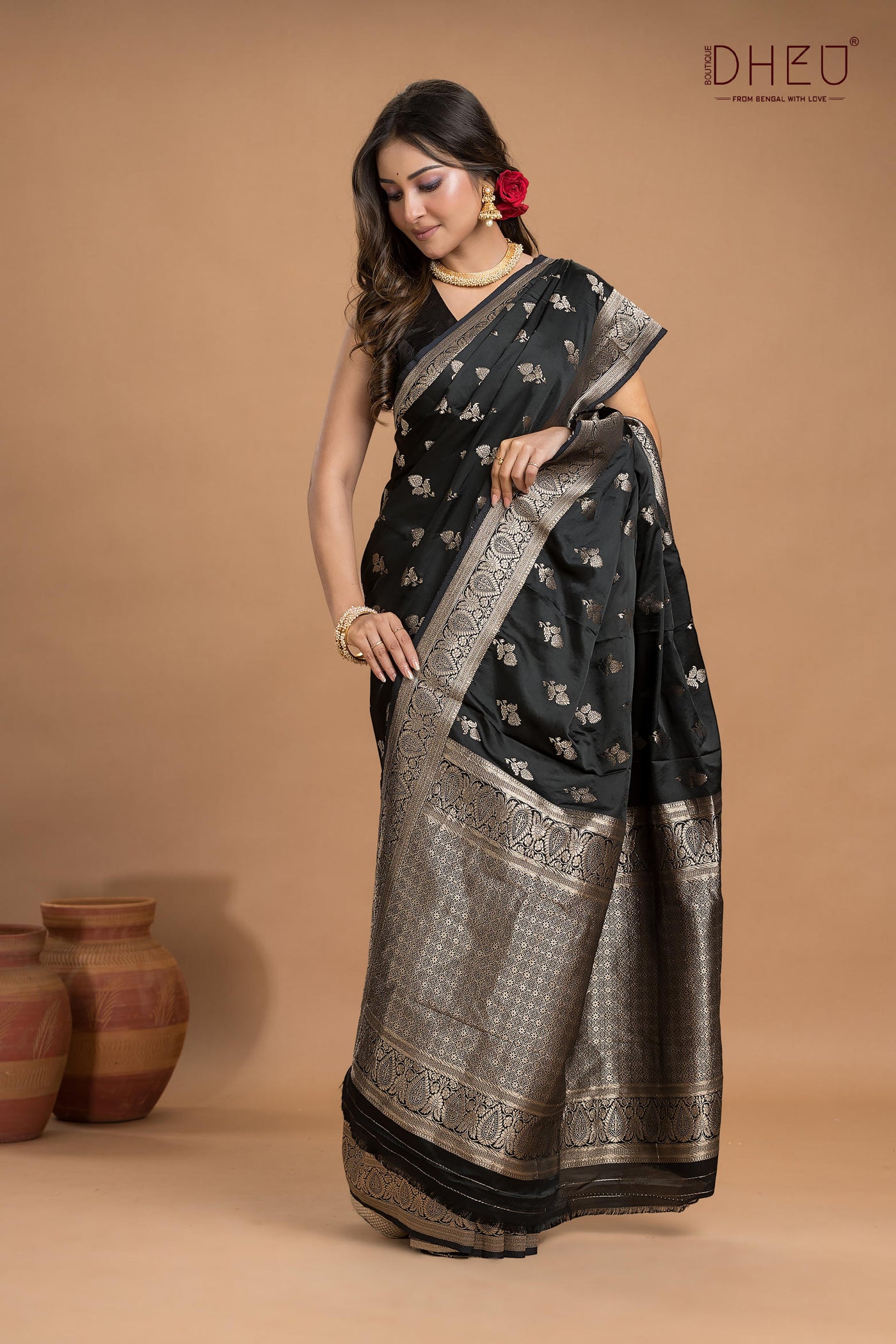 Designer Mashru Silk Saree