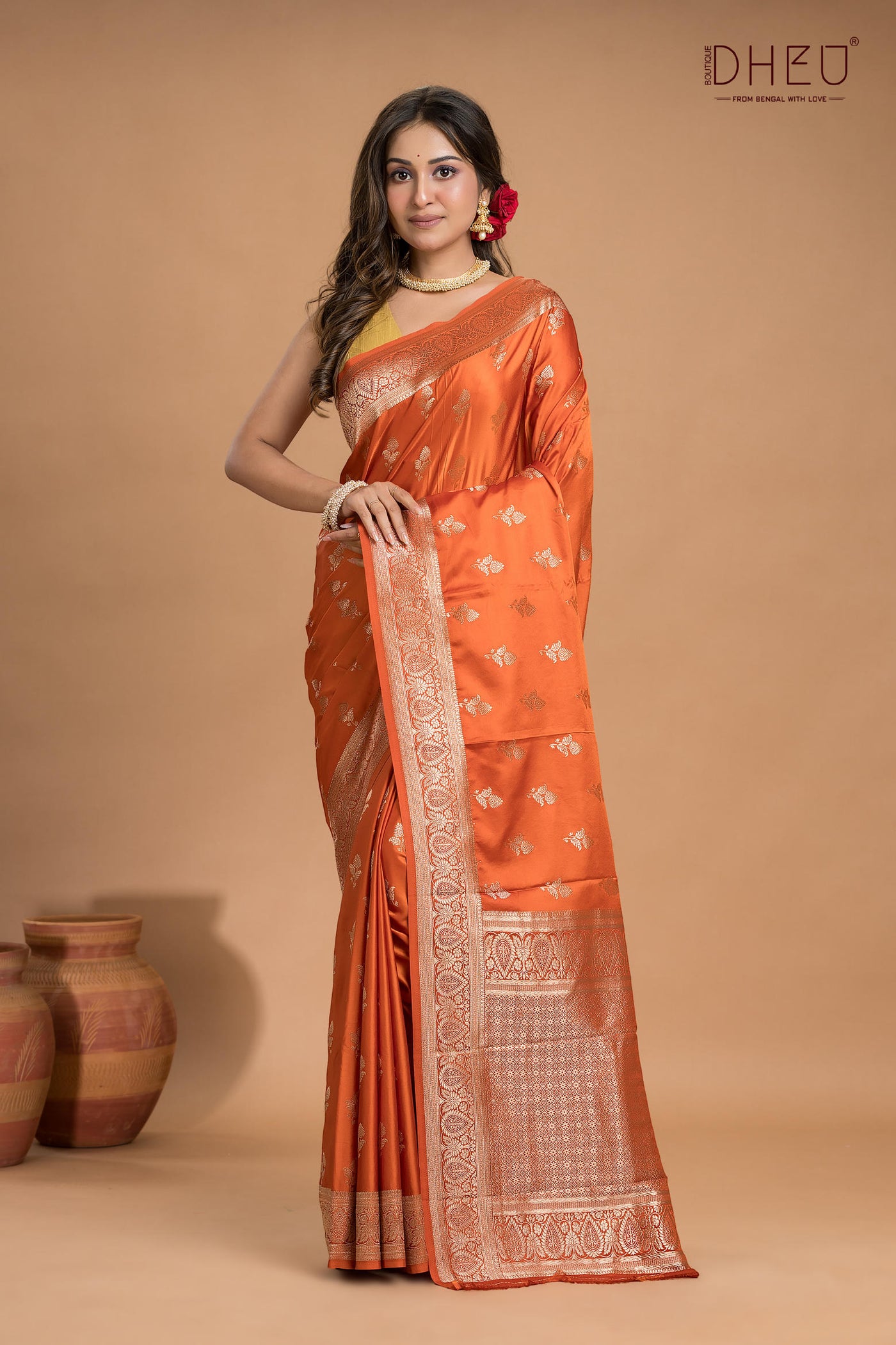 Designer Mashru Silk Saree
