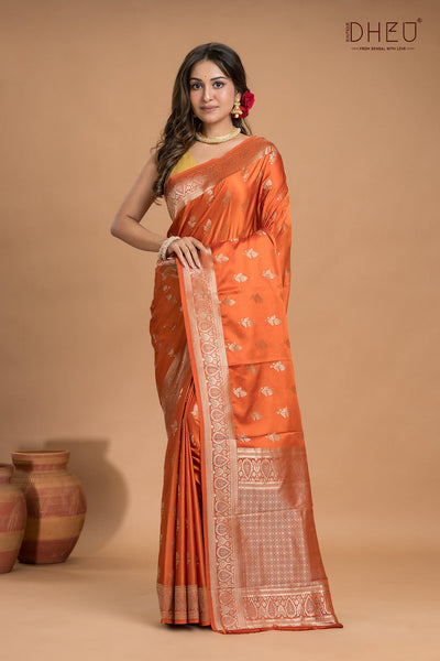 Designer Mashru Silk Saree