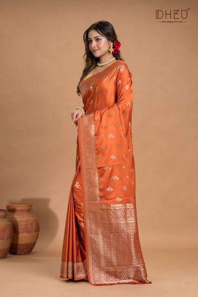 Designer Mashru Silk Saree