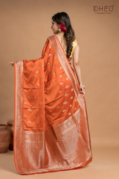 Designer Mashru Silk Saree