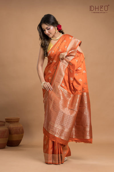 Designer Mashru Silk Saree