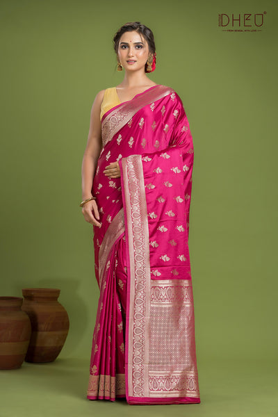 Designer Mashru Silk Saree
