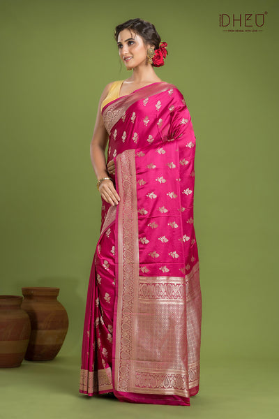 Designer Mashru Silk Saree