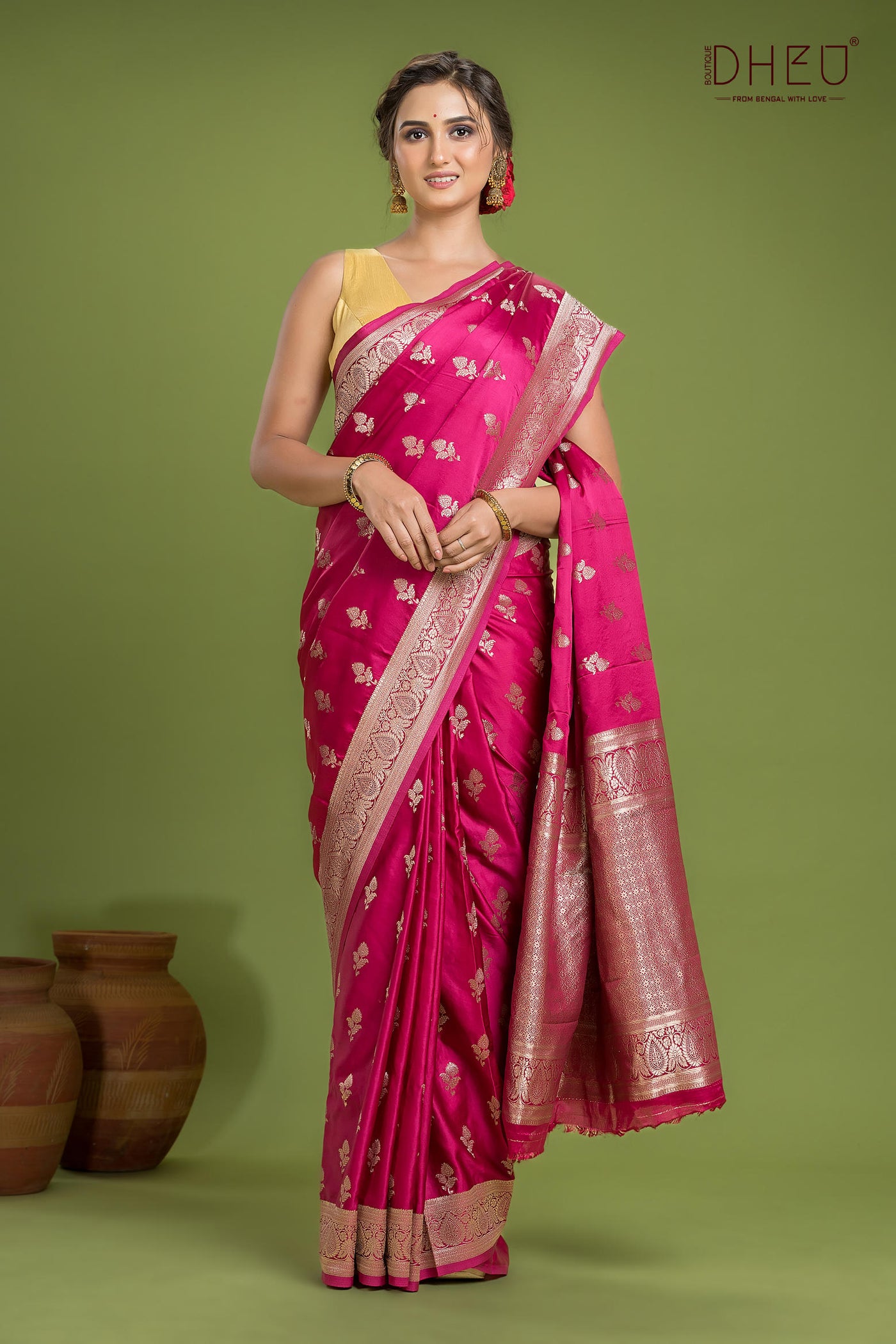 Designer Mashru Silk Saree