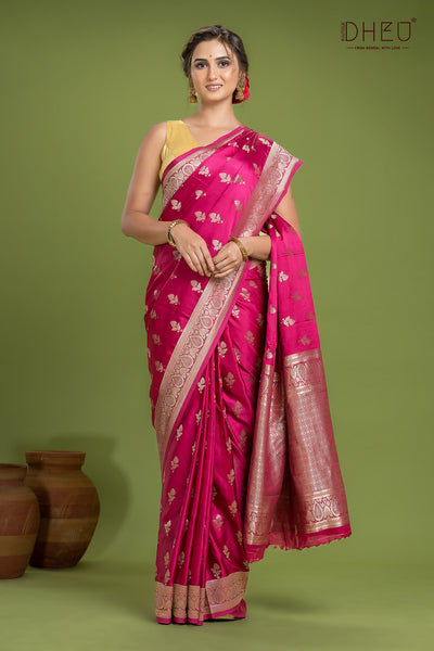 Designer Mashru Silk Saree