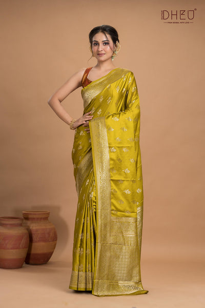 Designer Mashru Silk Saree