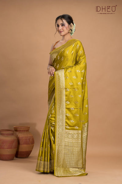 Designer Mashru Silk Saree