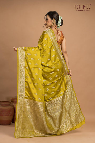 Designer Mashru Silk Saree