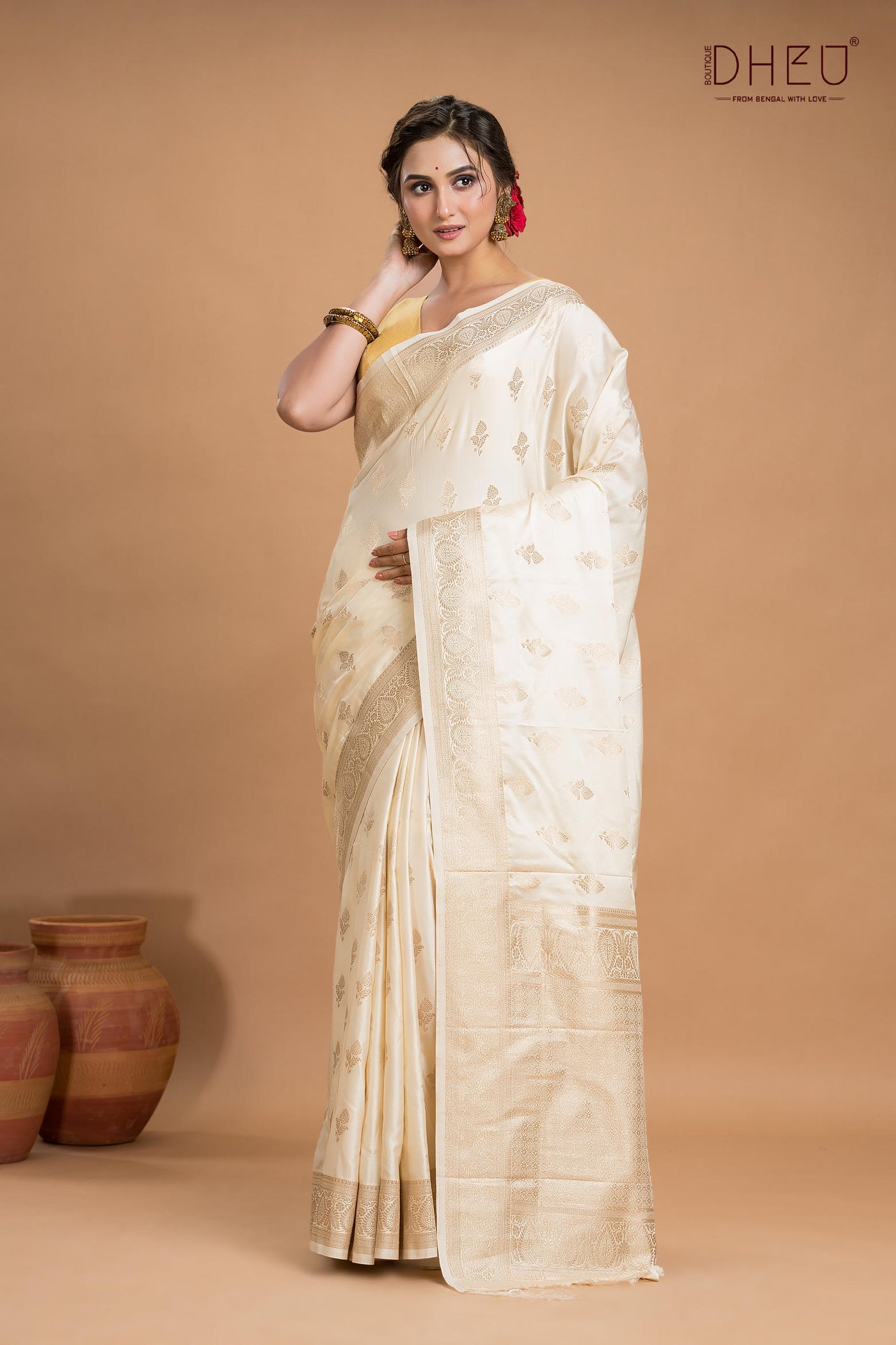 Designer Mashru Silk Saree