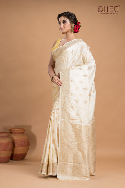 Designer Mashru Silk Saree