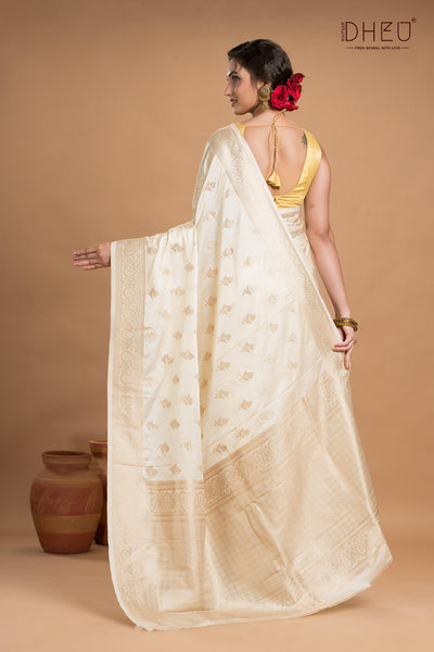 Designer Mashru Silk Saree