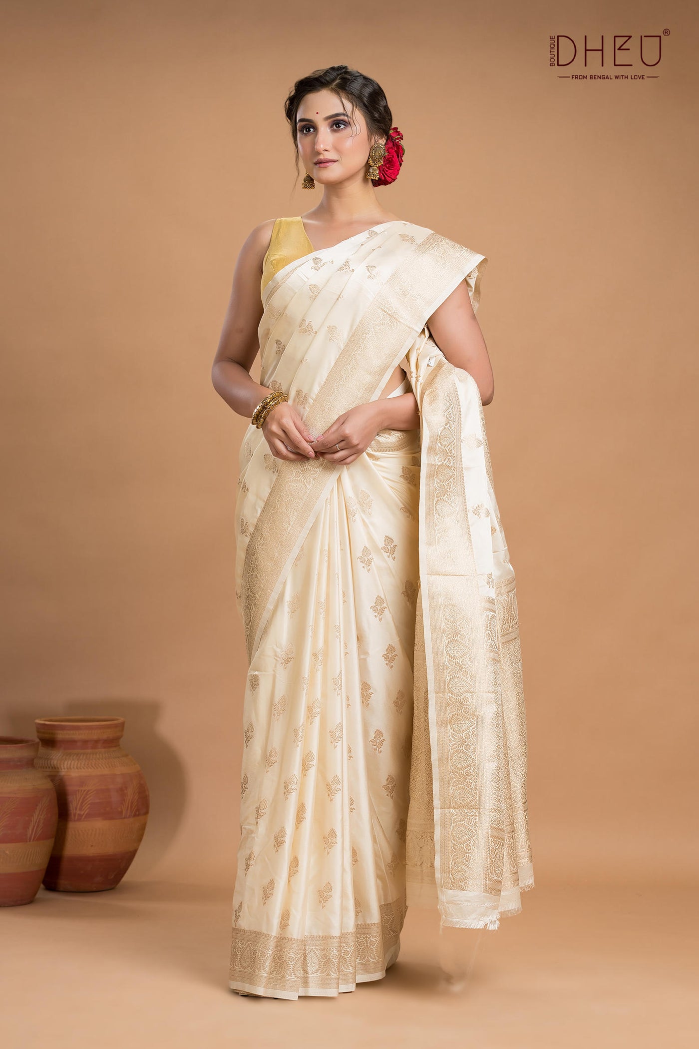 Designer Mashru Silk Saree
