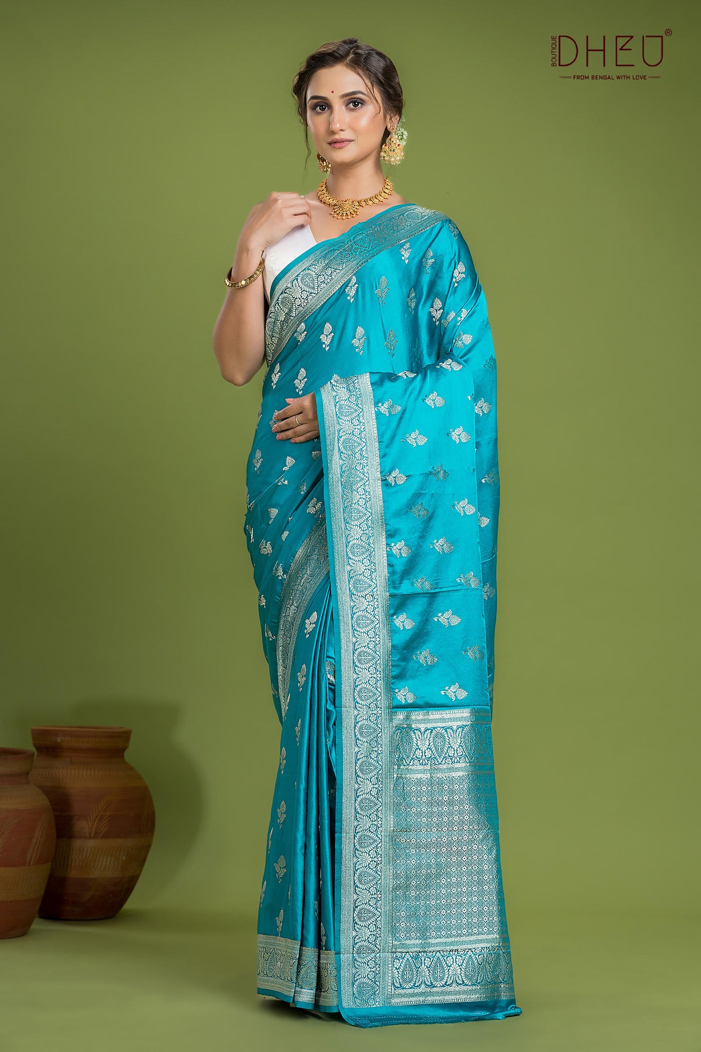 Designer Mashru Silk Saree