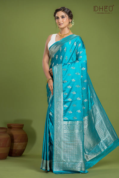 Designer Mashru Silk Saree