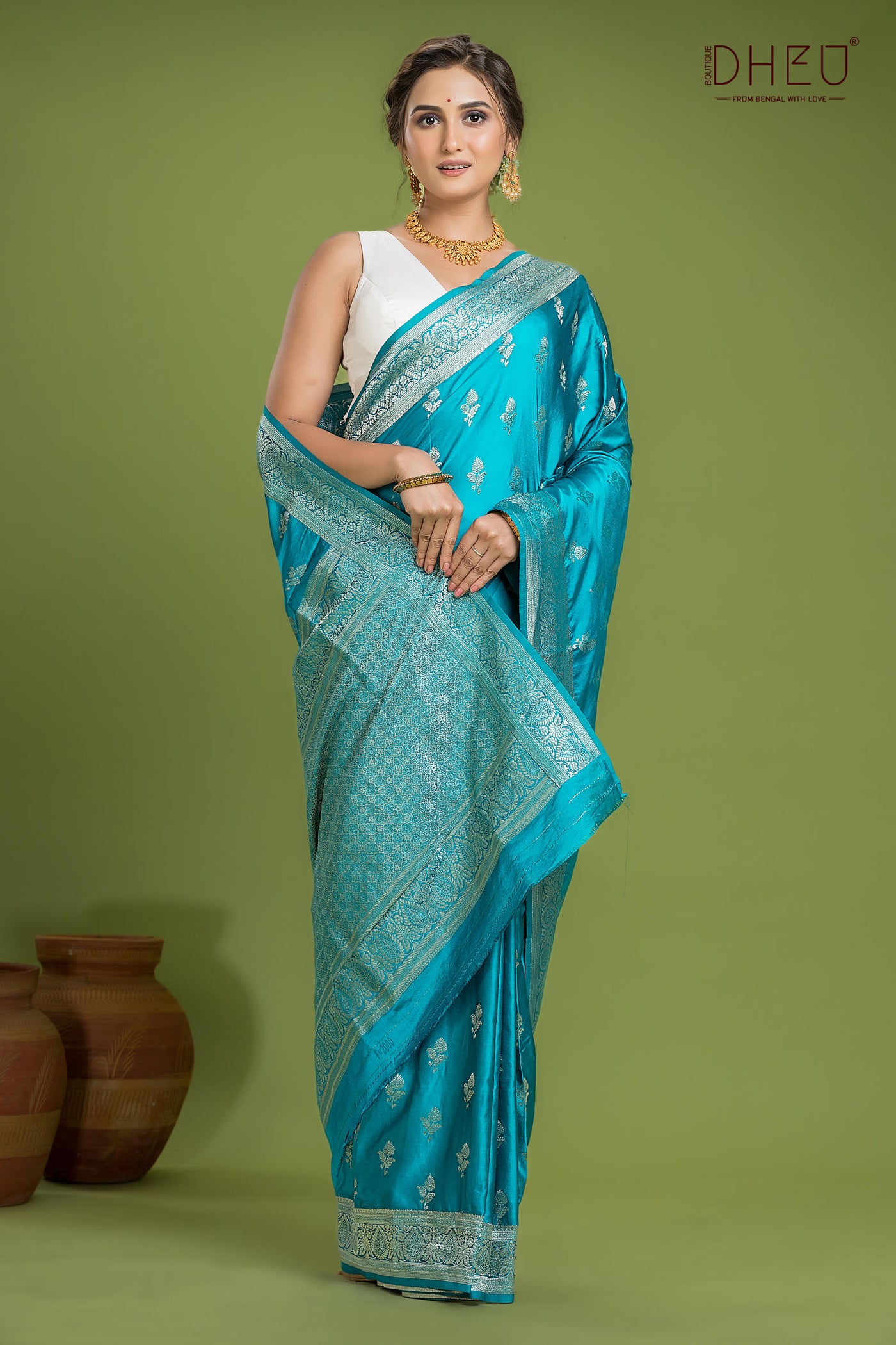 Designer Mashru Silk Saree