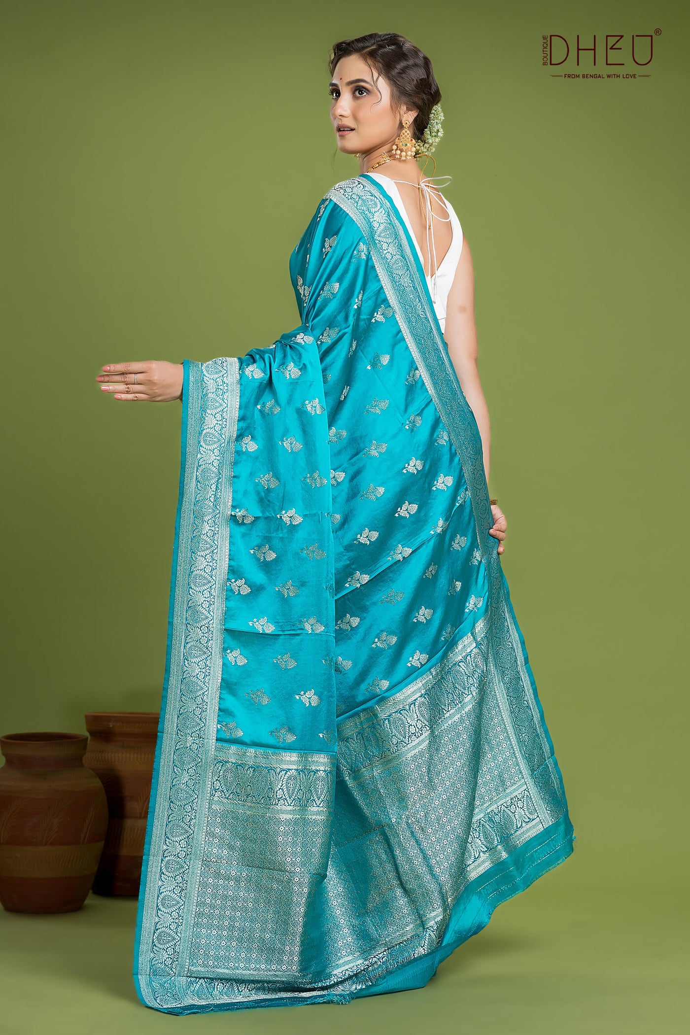 Designer Mashru Silk Saree