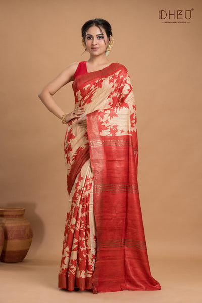 Exclusive Ghicha Silk Saree