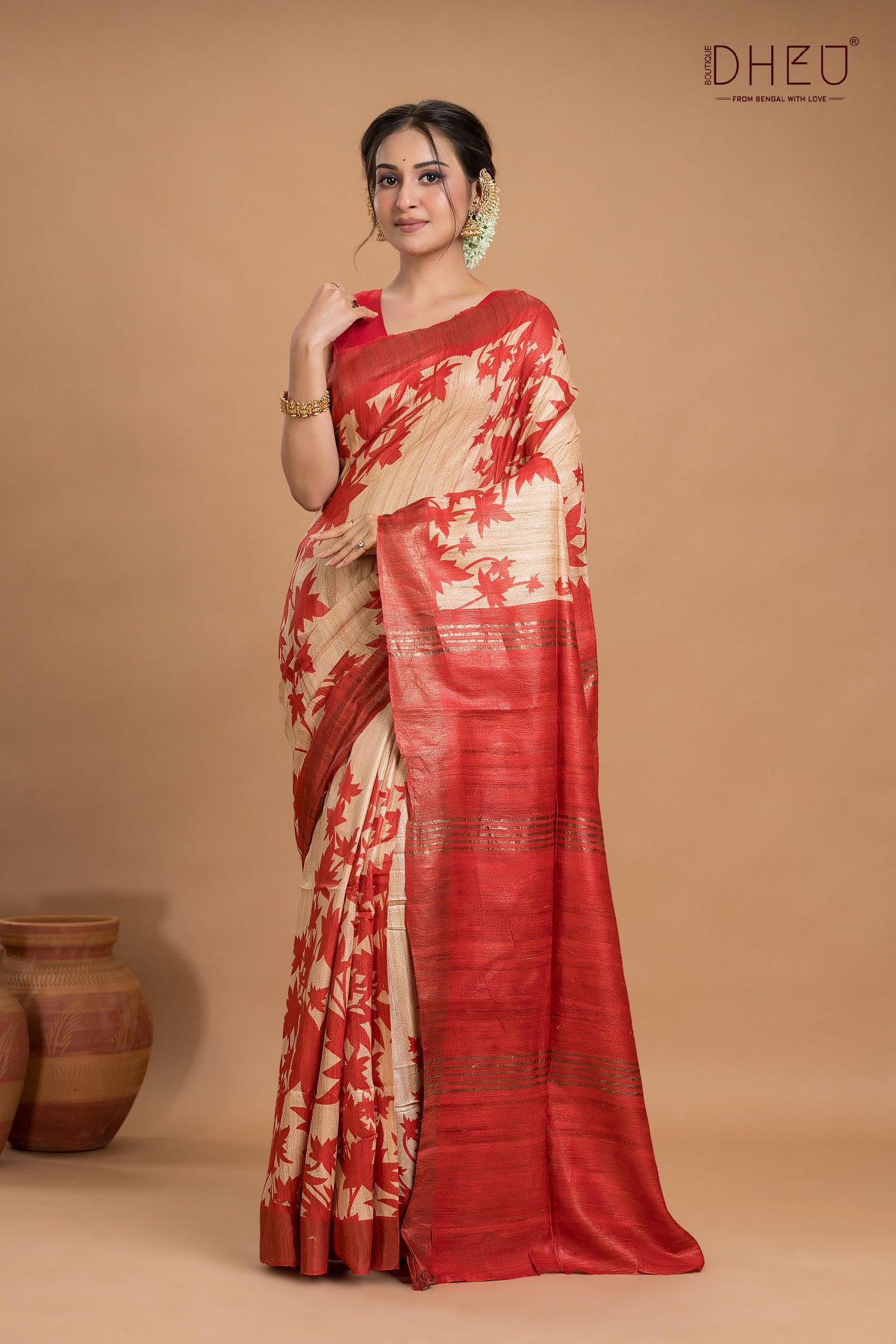 Exclusive Ghicha Silk Saree